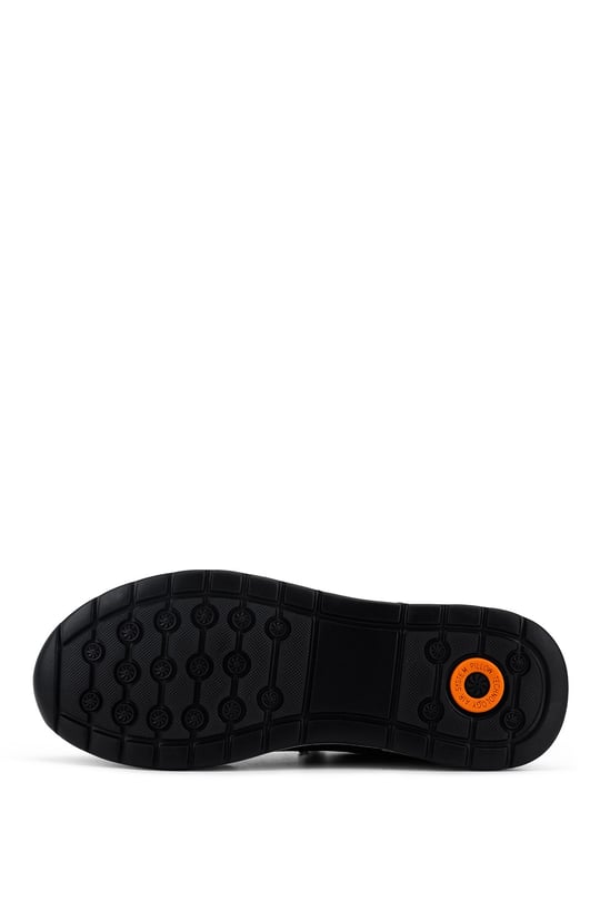 Tamer Tanca Kadın Hakiki Deri Siyah/Antrasit Sneakers & Spor Ayakkabı