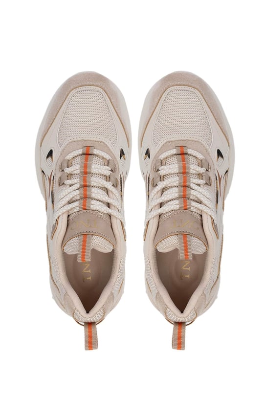 Tamer Tanca Kadın Tekstil/Vegan Bej Sneakers & Spor Ayakkabı