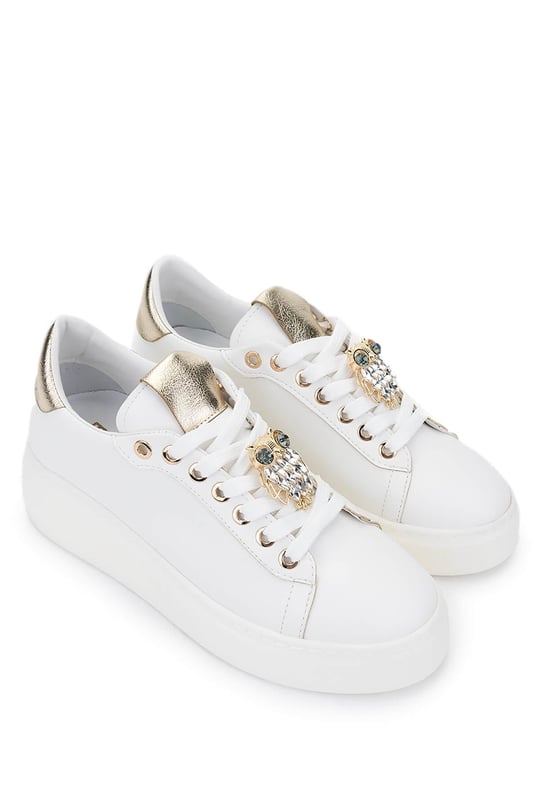 Tamer Tanca Kadın Vegan Beyaz Sneakers & Spor Ayakkabı