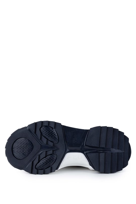 Tamer Tanca Kadın Vegan Beyaz/Lacivert Sneakers & Spor Ayakkabı