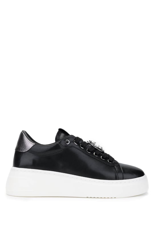 Tamer Tanca Kadın Vegan Siyah Sneakers & Spor Ayakkabı