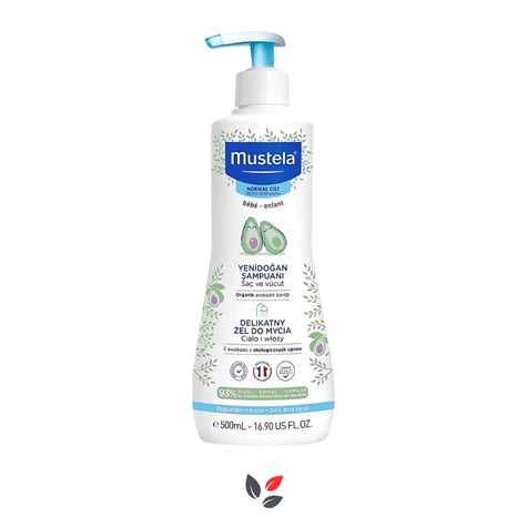 Mustela Gentle Cleansing Gel Yenidoğan Şampuanı 500 ml