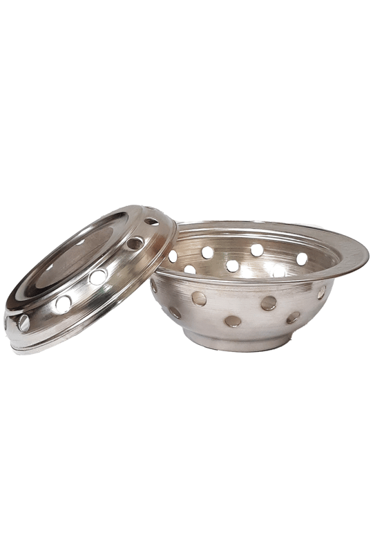 Turna Bakır Osmanlı Çaydanlık Isıtıcı 22 Cm Düz Nikel Turna4203-2