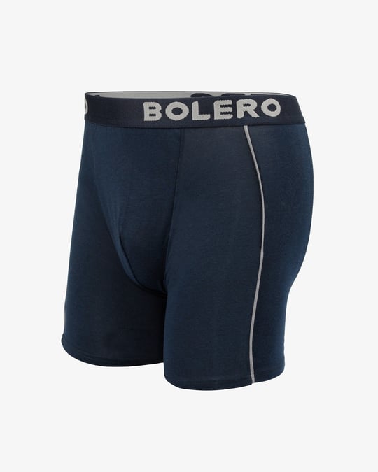 Erkek Premium Lyocell Boxer Lacivert