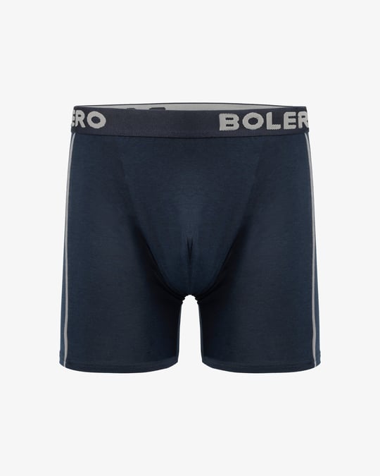 Erkek Premium Lyocell Boxer Lacivert