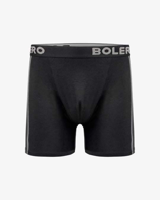 Erkek Premium Lyocell Boxer Siyah