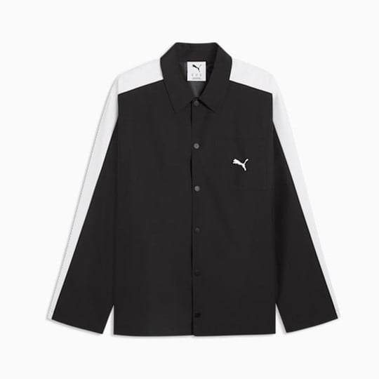 Puma T7 Relaxed Woven Overshirt Erkek T-Shirt 638362-01 638362-01 Erkek