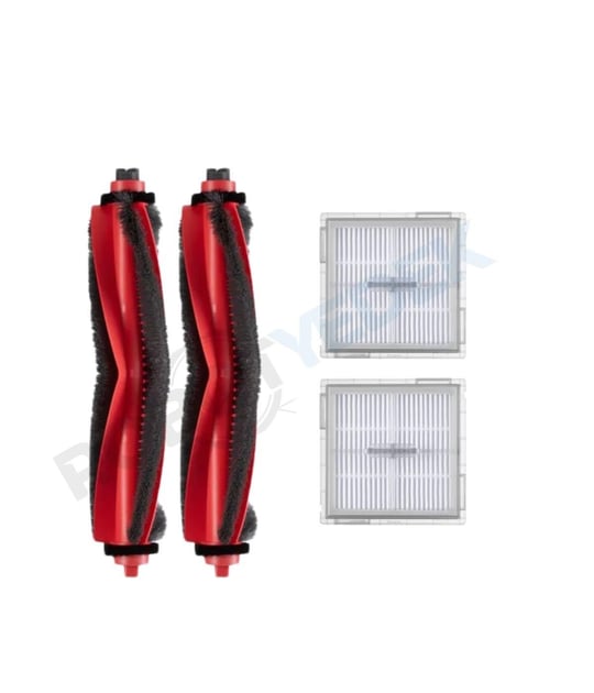 Roborock Q8 Max Pro (2025 Model!) Uyumlu Ana Fırça ve Hepa Filtre-4 Parça