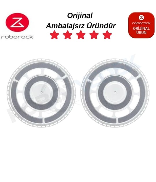 Roborock QRevo C Orijinal 2 Adet Mop Tutucu Braket Beyaz Renk