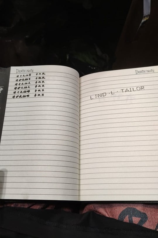 Death Note Anime Defter