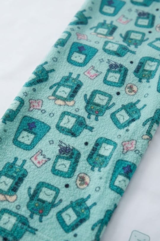 Mavi Adventure Time BMO Beli Lastikli Y2K Eşofman