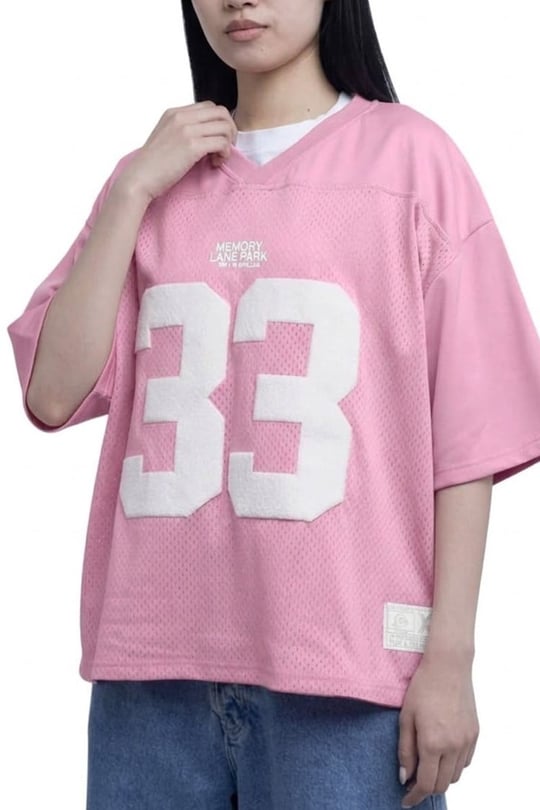 Pembe Memory Lane Park 33 Forma Y2K Unisex T-shirt