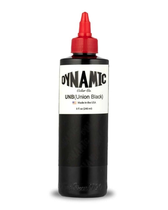 Dynamic Union Black - Siyah Tattoo Dövme Boyası - 8 oz/240ml