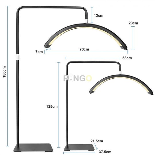Ringo 28 Inch 80 Watt Ay Lamba Siyah