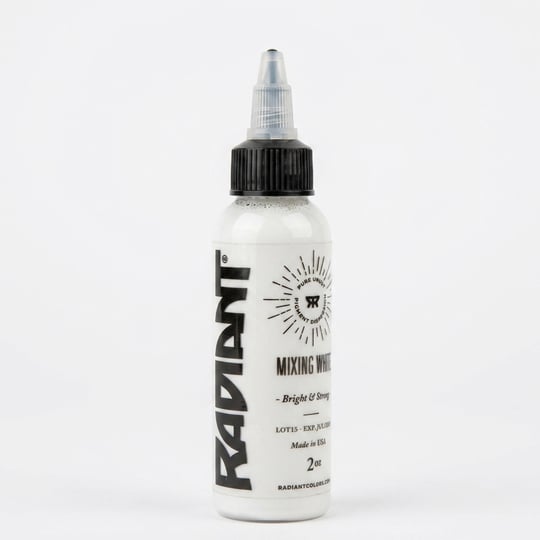 Radiant Colors Mixing White Beyaz Dövme Boyası 2oz - 60ml