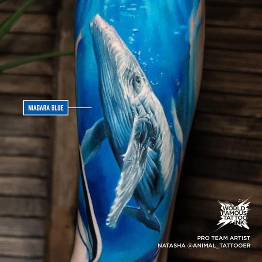 Niagara Blue - World Famous Ink Dövme Boyası - 2oz/60ml