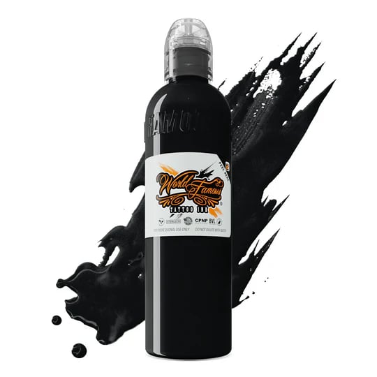World Famous Tattoo Ink Master Mike Black Demon Set | Black & Grey Dövme Boyası Seti | 4×120ml (4oz)