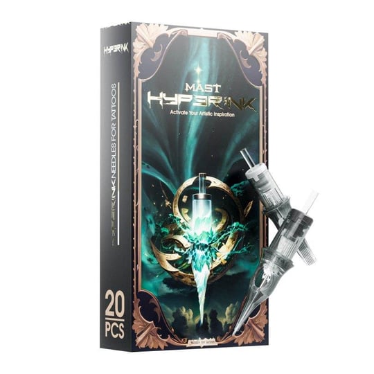 Mast Hyperink 1205 RL 5RL Long Taper Kartuş Dövme İğnesi 20 Adet