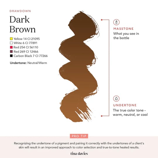Perma Blend Luxe - Tina Davies Dark Brown - 15ml