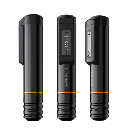 Cheyenne HAWK Pen 2 Wireless 3.5 mm Kablosuz Dövme Makinesi Siyah