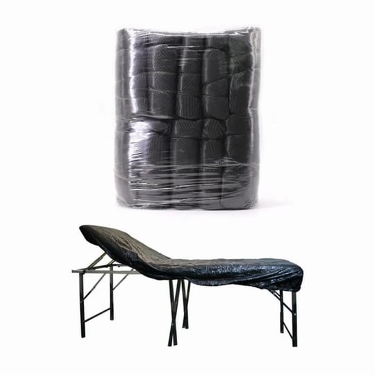 Siyah Sedye Örtüsü 50'li Paket