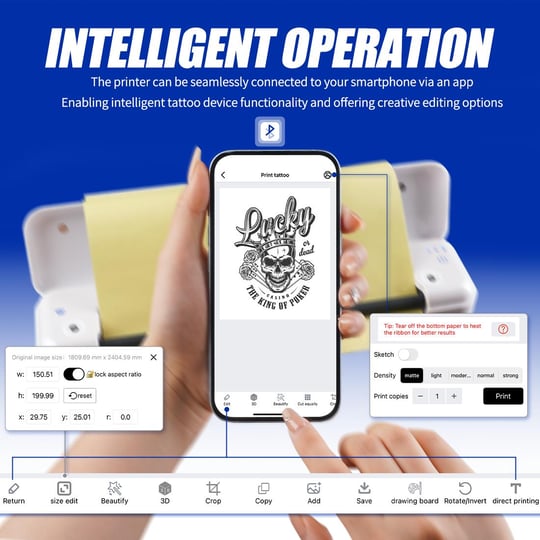 Mast Smart Wireless Printer - Prt7