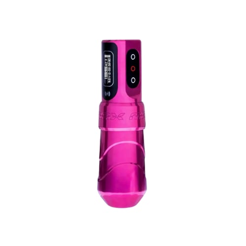 FK Irons Flux Max Bubblegum 4.5mm Stroke Tek Bataryalı Kablosuz Dövme Makinesi