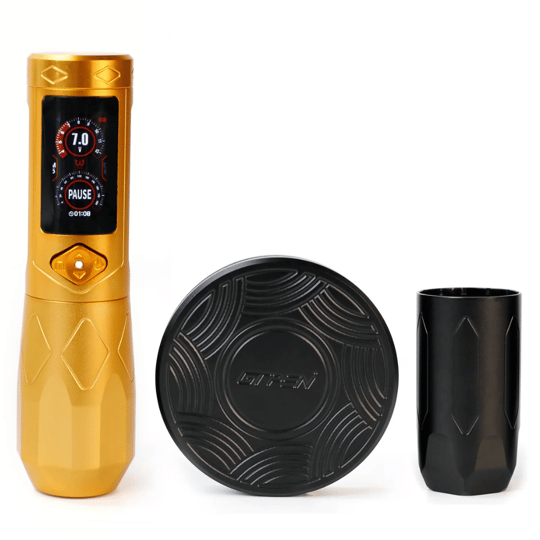 Ava GTR Adjustable Stroke Kablosuz Dövme Makinesi Gold