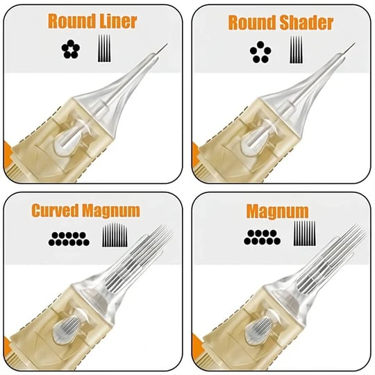 Pepax Lance 1011MGL 11 MGL 0.30mm Magnum Long Taper Kartuş Dövme İğnesi 20 Adet
