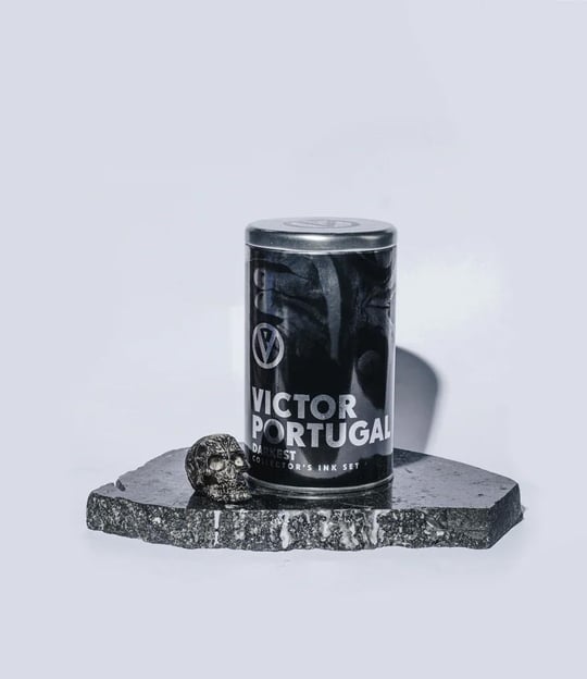 Victor Portugal Darkest Ink Set - Radiant Gölge Seti - 1oz/30ml