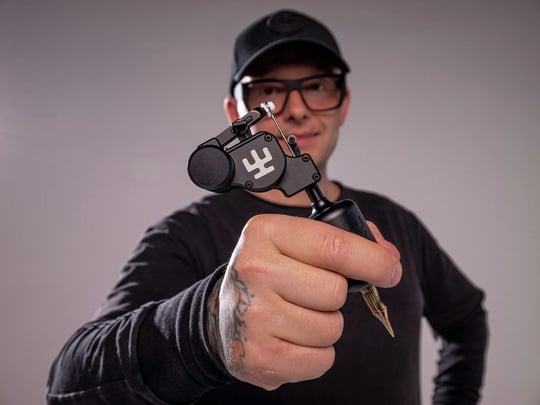 Vlad Blad Avenger 3 Pro Kablosuz Dövme Makinesi (30 mm Ayarlanabilir Grip)