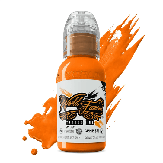 Acropolis Orange - World Famous Ink Dövme Boyası - 1oz/30ml