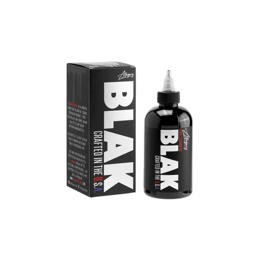 Allegory Premium Tattoo Ink - Blak - 8oz/240ml