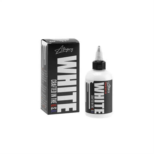 Allegory Premium Tattoo Ink - White - 4oz/120ml