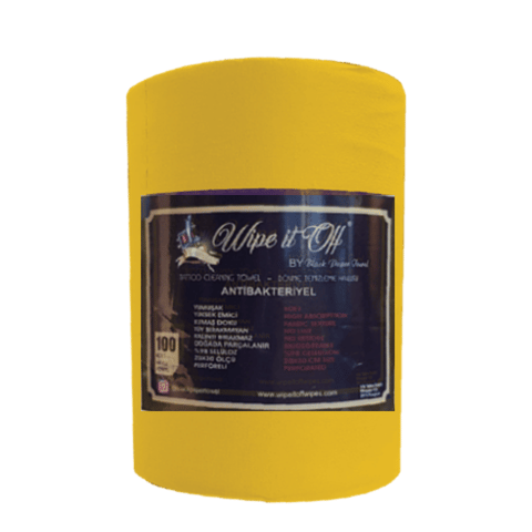 Antibakteriyel Rulo Peçete 100'lü - Sarı