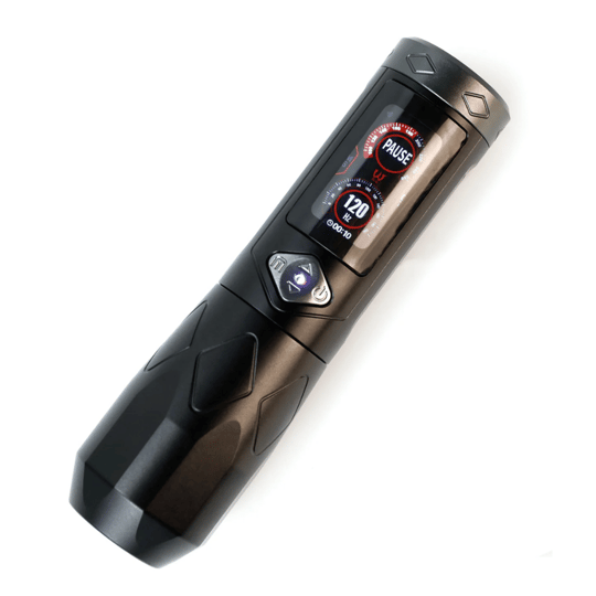 Ava GTR Adjustable Stroke Kablosuz Dövme Makinesi Grey