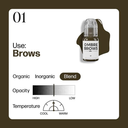 Perma Blend Luxe - Paulina Osinkowska Ombre Brows No:1 / 15 ml