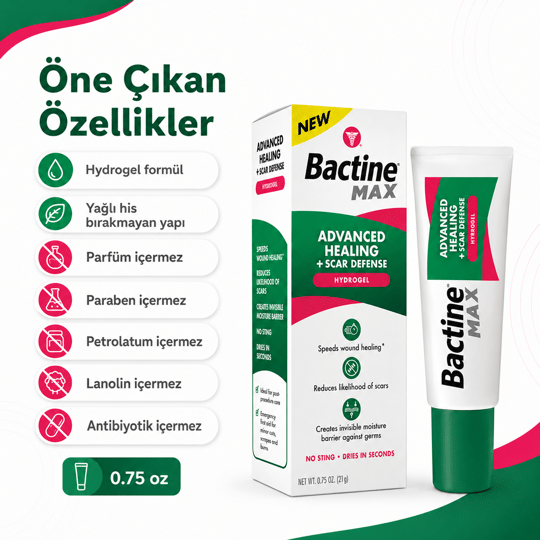 Bactine Max - Advenced Healing Hydrogel Tattoo Aftercare - 0.75oz