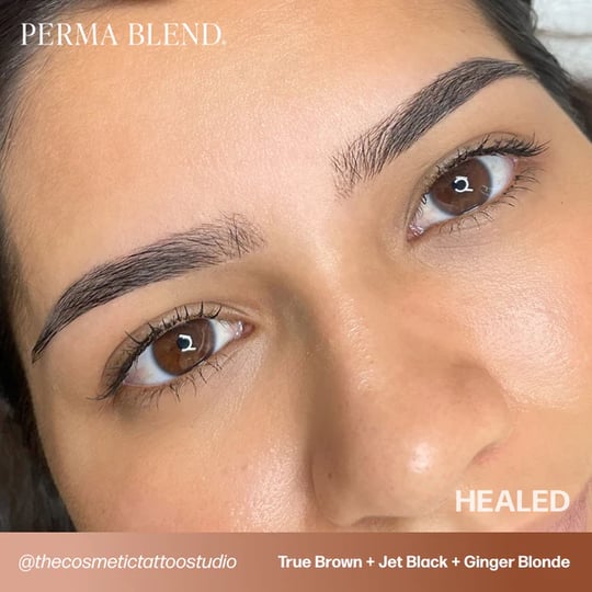 Perma Blend Jet Black Sıcak Alt Tonlu Siyah Eyeliner Pigmenti 15ml