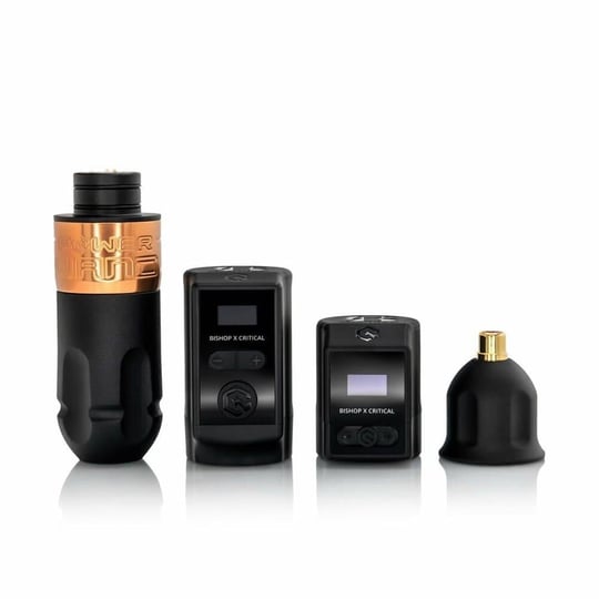 Bishop The Power Wand Packer 4.2 mm Stroke Kablosuz Dövme Makinesi – Full Set