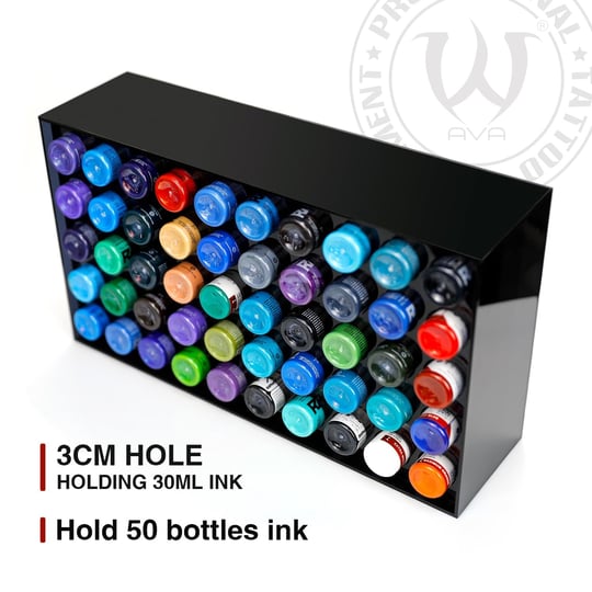 Dövme Boya Standı Siyah 50li 30 ml