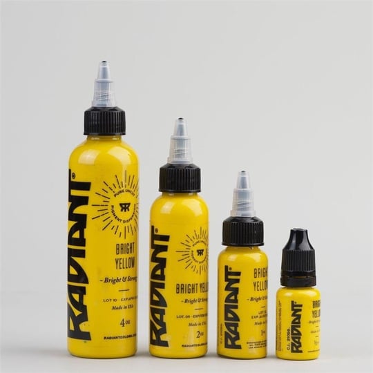Bright Yellow - Radiant Tattoo Dövme Boyası  - 1oz/30ml
