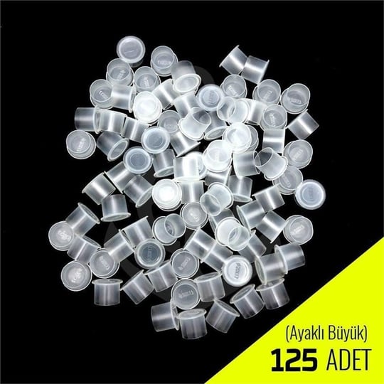 Büyük Boy Ayaklı Pota - 125 Adet Çap 17