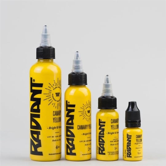 Canary Yellow - Radiant Tattoo Dövme Boyası  - 1oz/30ml