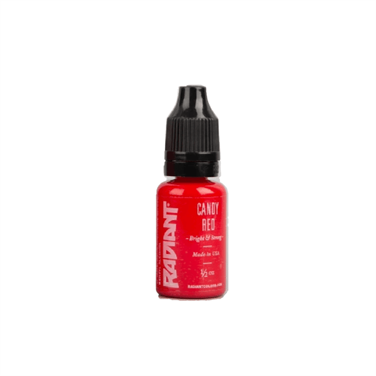 Candy Red - Radiant Tattoo Dövme Boyası - 0,5oz/15ml