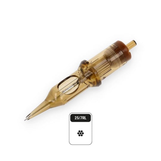 Kwadron 0807 RLLT 7RL Long Taper Kartuş Dövme İğnesi 20 Adet