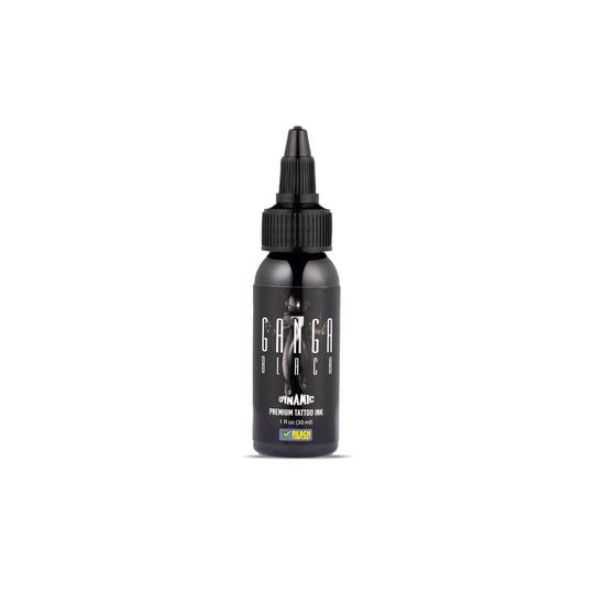 Dynamic Ganga Black Siyah Dövme Boyası 1oz - 30ml