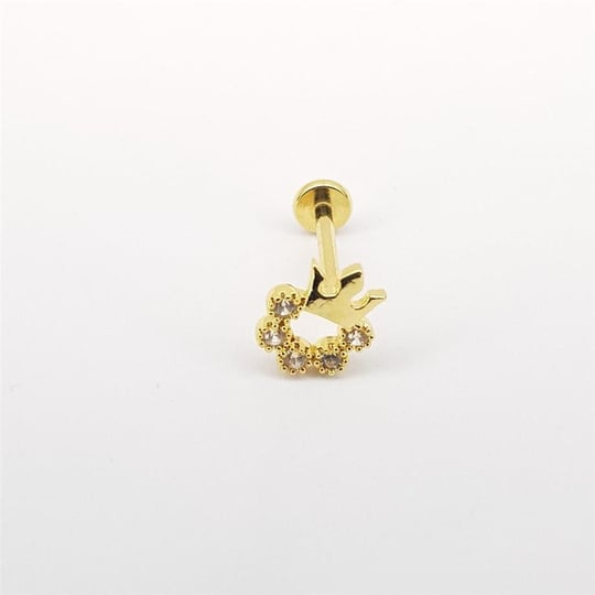 Cerrahi Çelik Tip-15 Tragus Piercing (8mm)