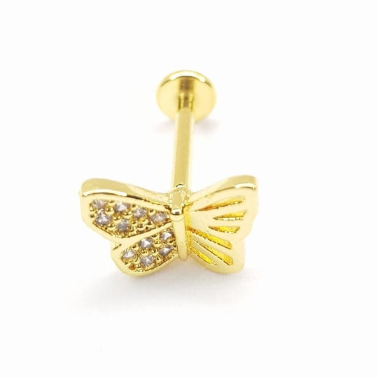 Cerrahi Çelik Tip-33 Tragus Piercing (8mm)