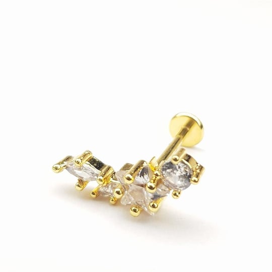 Cerrahi Çelik Tip-75 Tragus Piercing (8mm)